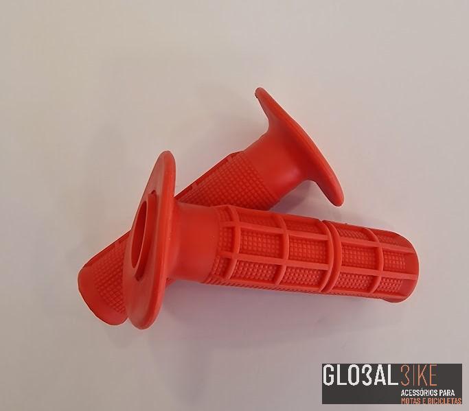 Punho Par Moto Cross Vermelho