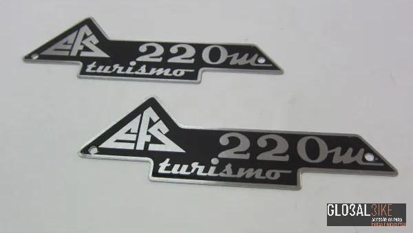 Emblema Mala EFS Turismo Chapa (Par)