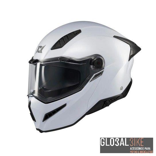 Capacete Ghostfighter SV Solid Branco Axxis