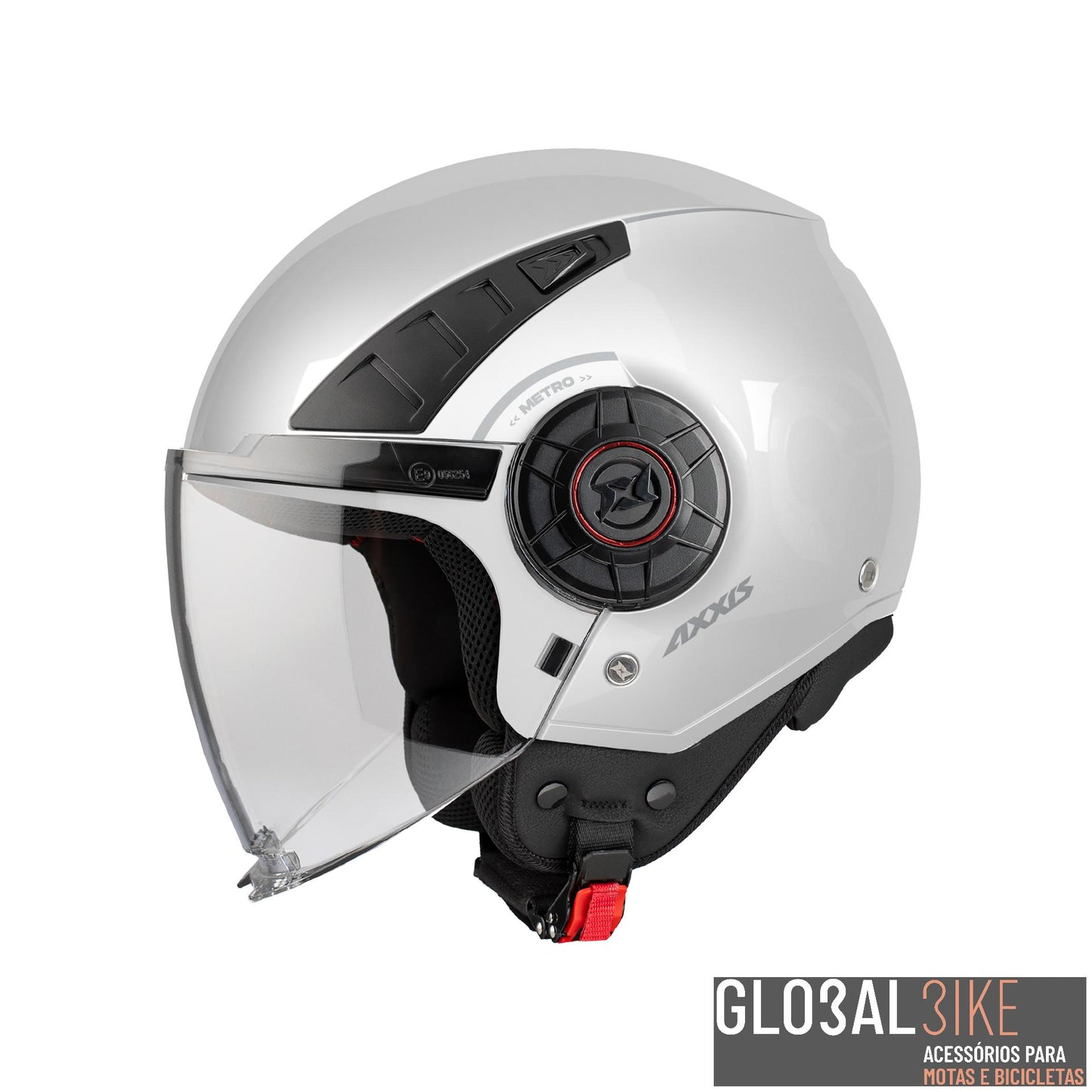 Capacete Metro S Solid Branco Axxis