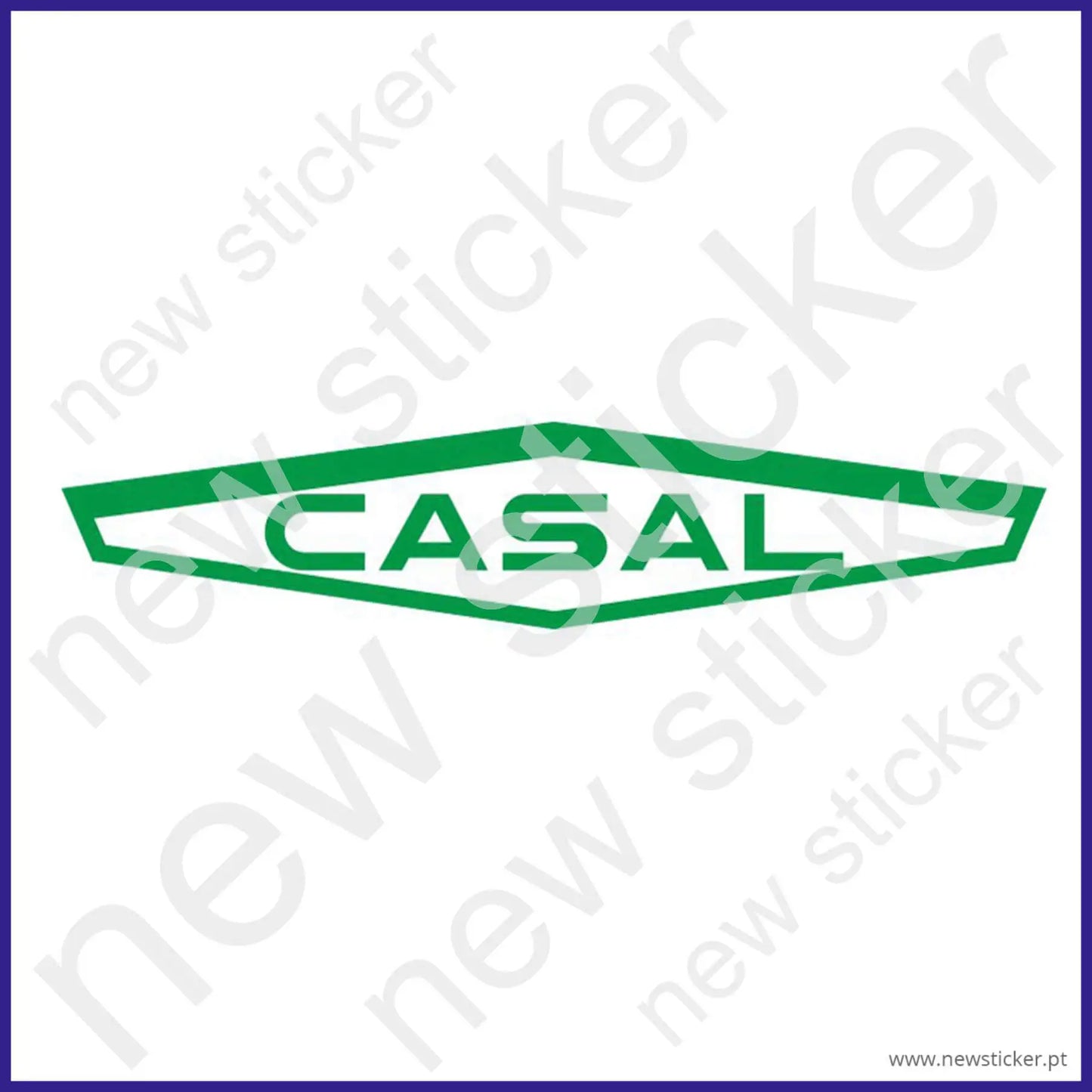 Kit Autocolantes Casal Logotipo Verde