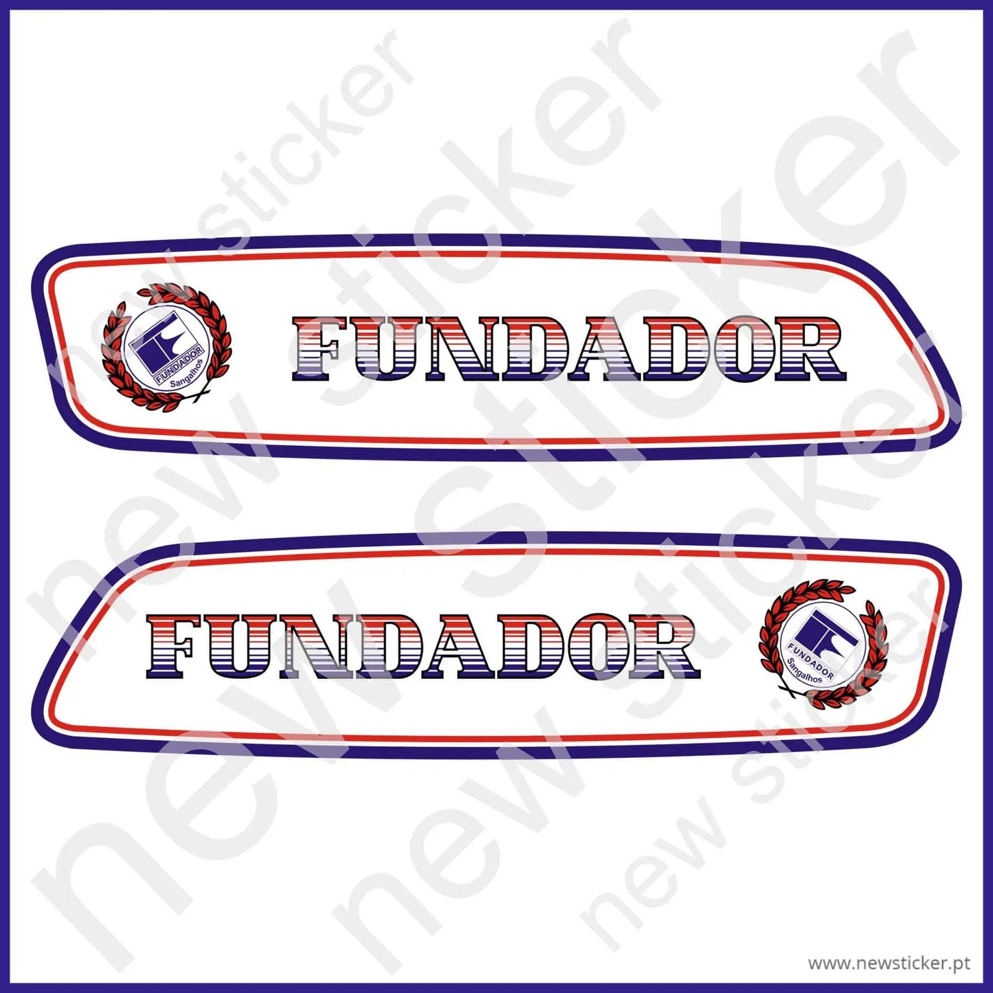 Kit Autocolantes Depósito Fundador