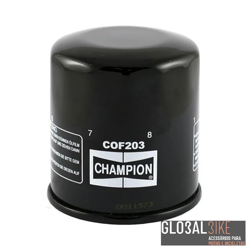 Filtro Oleo Honda/Yam/Kaw/Polaris COF203 Champion