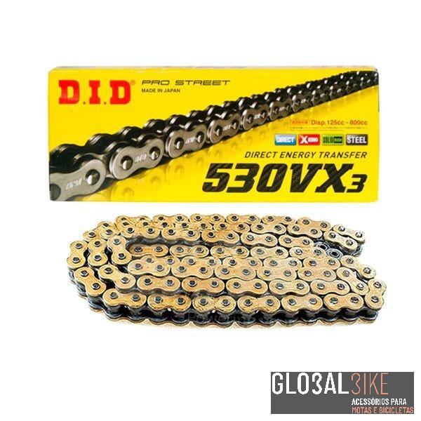 Corrente 530 VX3 G&B "ZJ" X-Ring DID