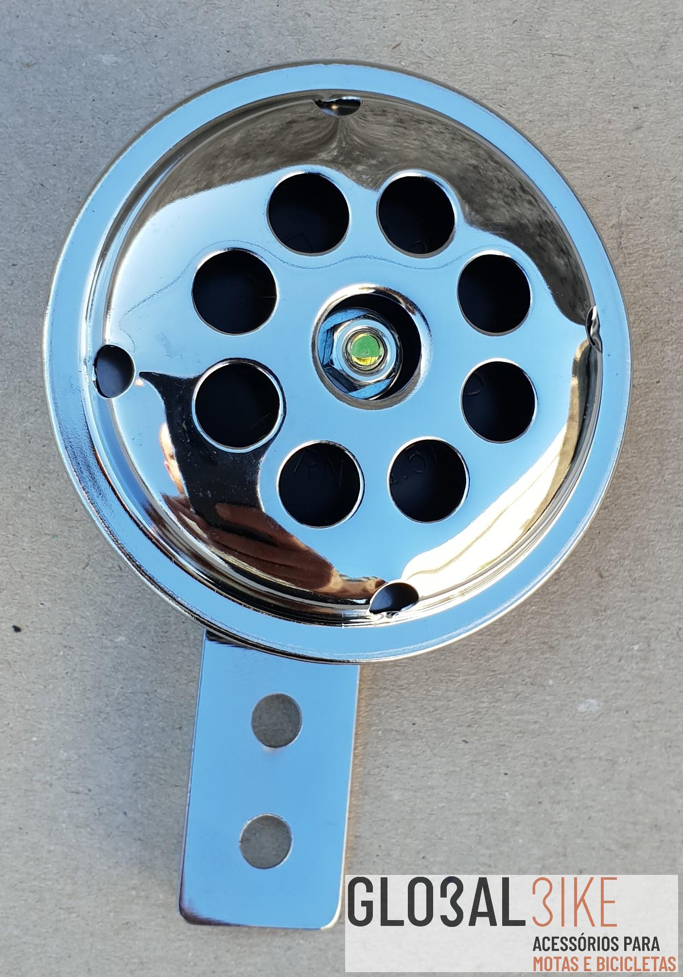 Claxon Zundapp/Casal 6V Cromo