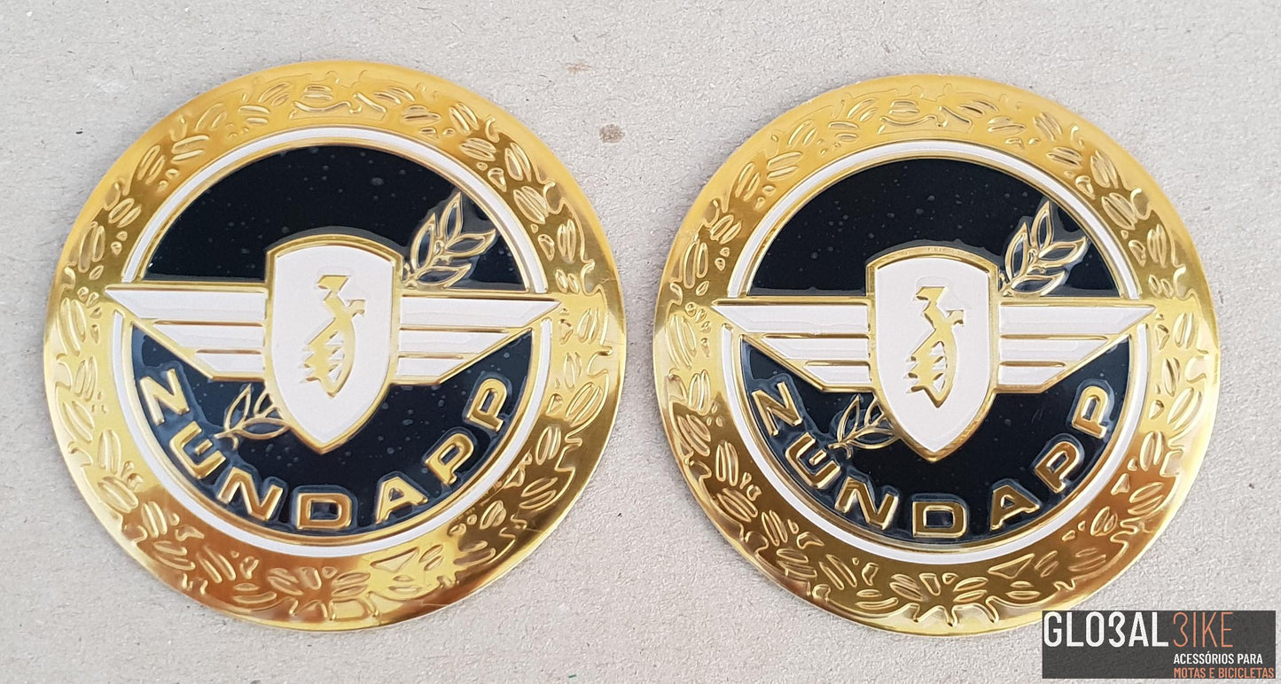 Emblema Depósito ZUNDAPP (Par)