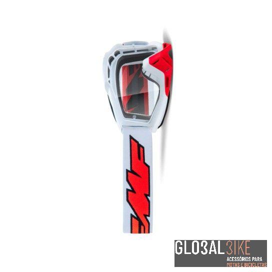 Oculos Motocross Powerbomb Rocket Branco FMF