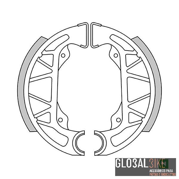 Maxila Par Gilera Typhoon 96 GF0263 Newfren