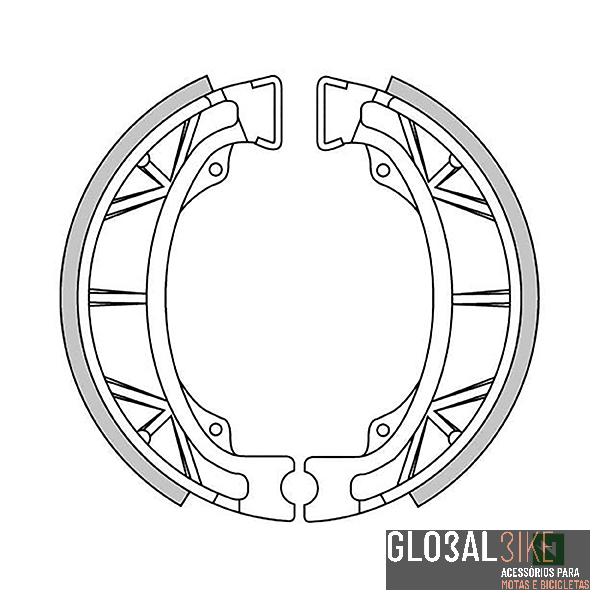 Maxila Par Honda Bali 50/Kymco Vivacity 50 GF1043 Newfren