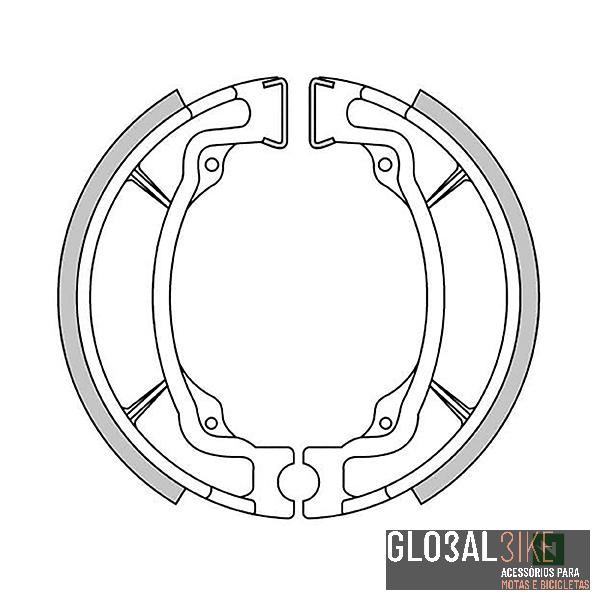 Maxila Par Susuki TS125 Tras GF1146 Newfren
