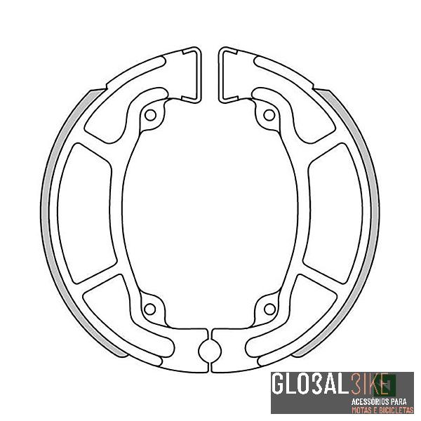 Maxila Par Honda PCX125/CBF125/250/CG125 GF1316 Newfren