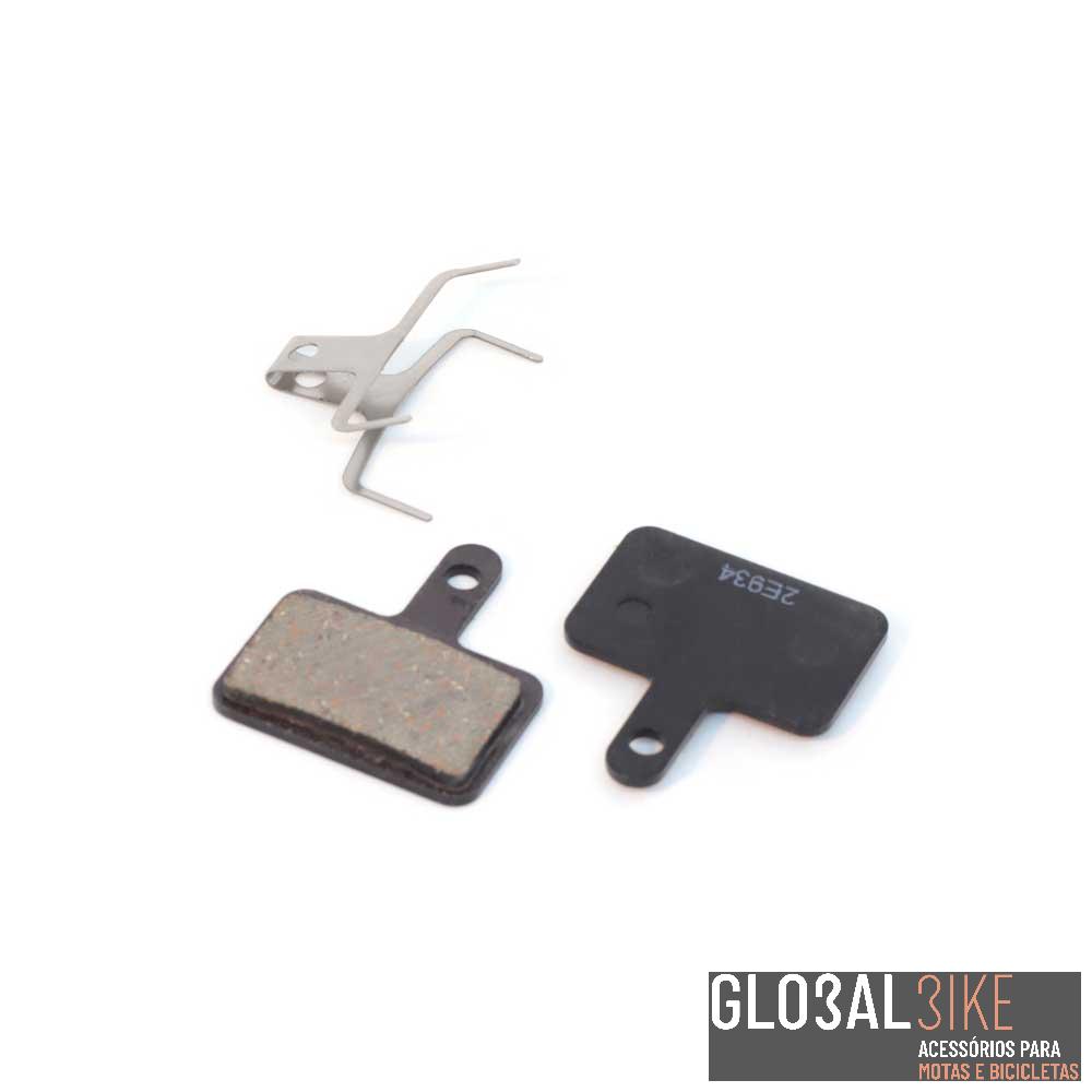 Pastilha Travão MTB HJ-DS10 com Mola (Par)
