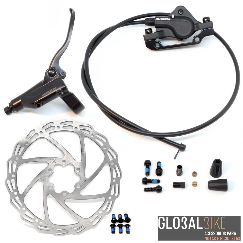 Jogo Travões MTB Disco Hidráulicos