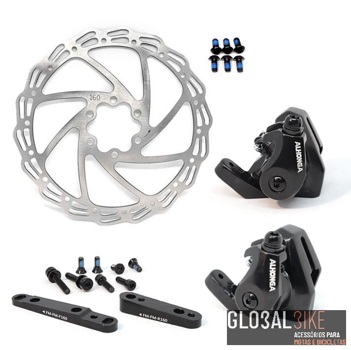 Jogo Travões MTB Disco Mecânicos