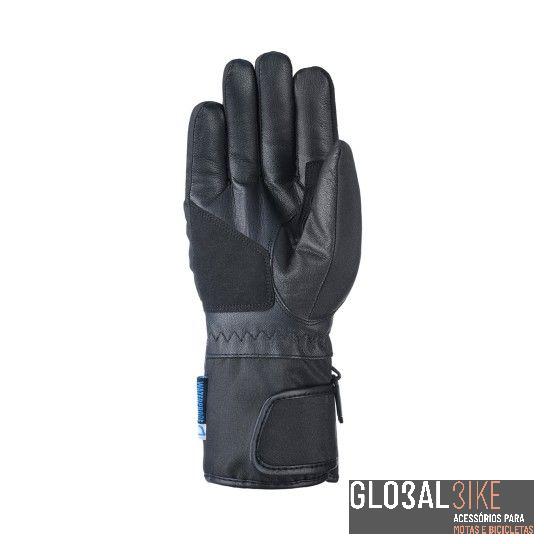 Luva Moto Spartan Preto Waterproof Oxford