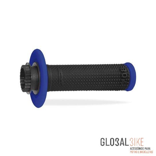 Punho Par Moto 708-150 MX Azul-Preto Progrip