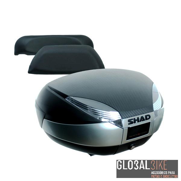 Mala Top Case SH48 Titanium Pack (Painel Carbono +Enc.) Shad