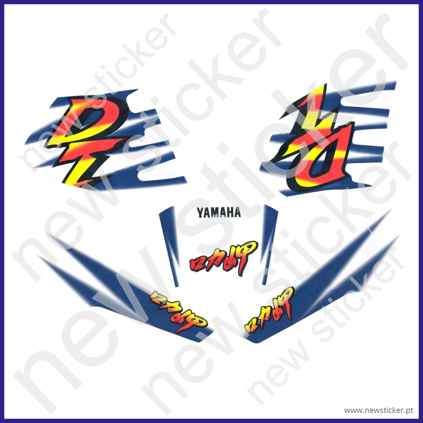 Kit Autocolantes Yamaha DT50LC 96