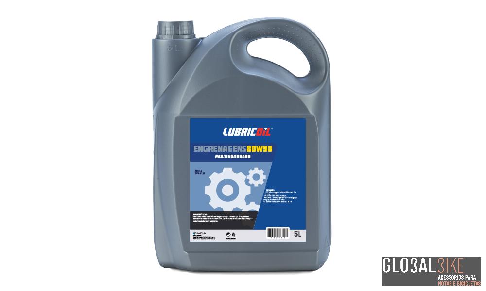 Oleo 80W90 GL4 5Ltr. Lubricoil