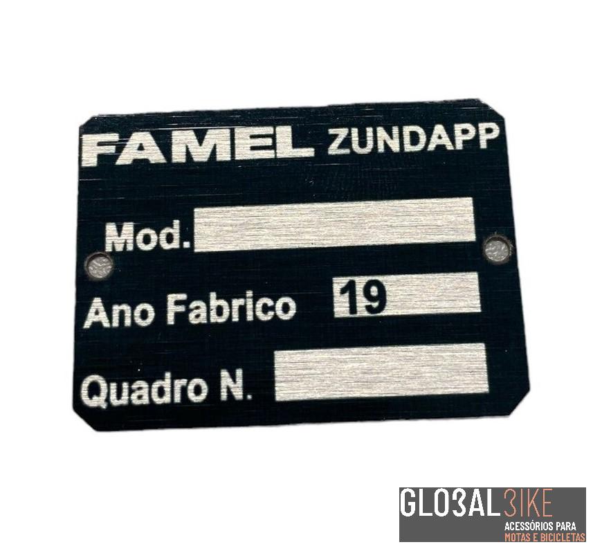 Chapa Quadro FAMEL