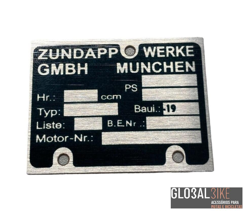 Chapa Motor Zundapp
