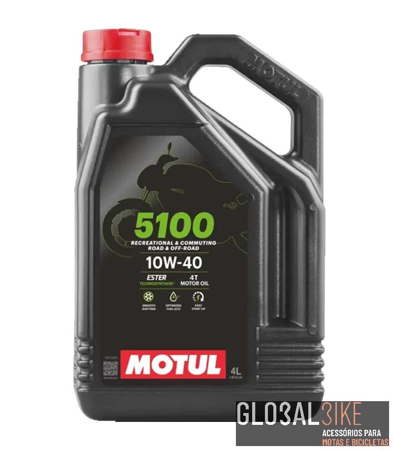 Oleo 10W40 5100 4T 4Lts. Motul