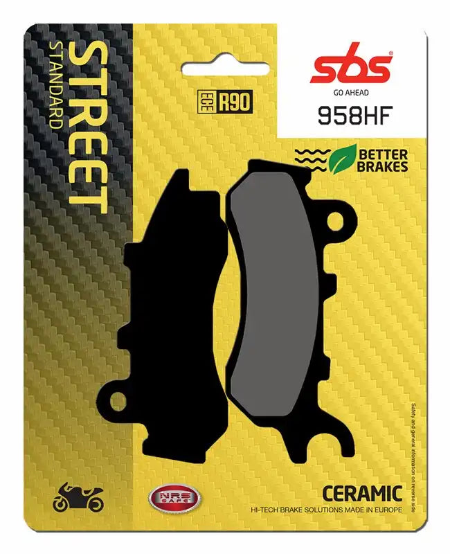 Pastilha Travão Honda CB125F 17+ 958HF SBS