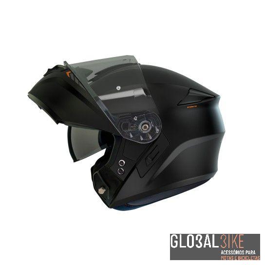 Capacete Storm SV Solid Preto Mate Axxis