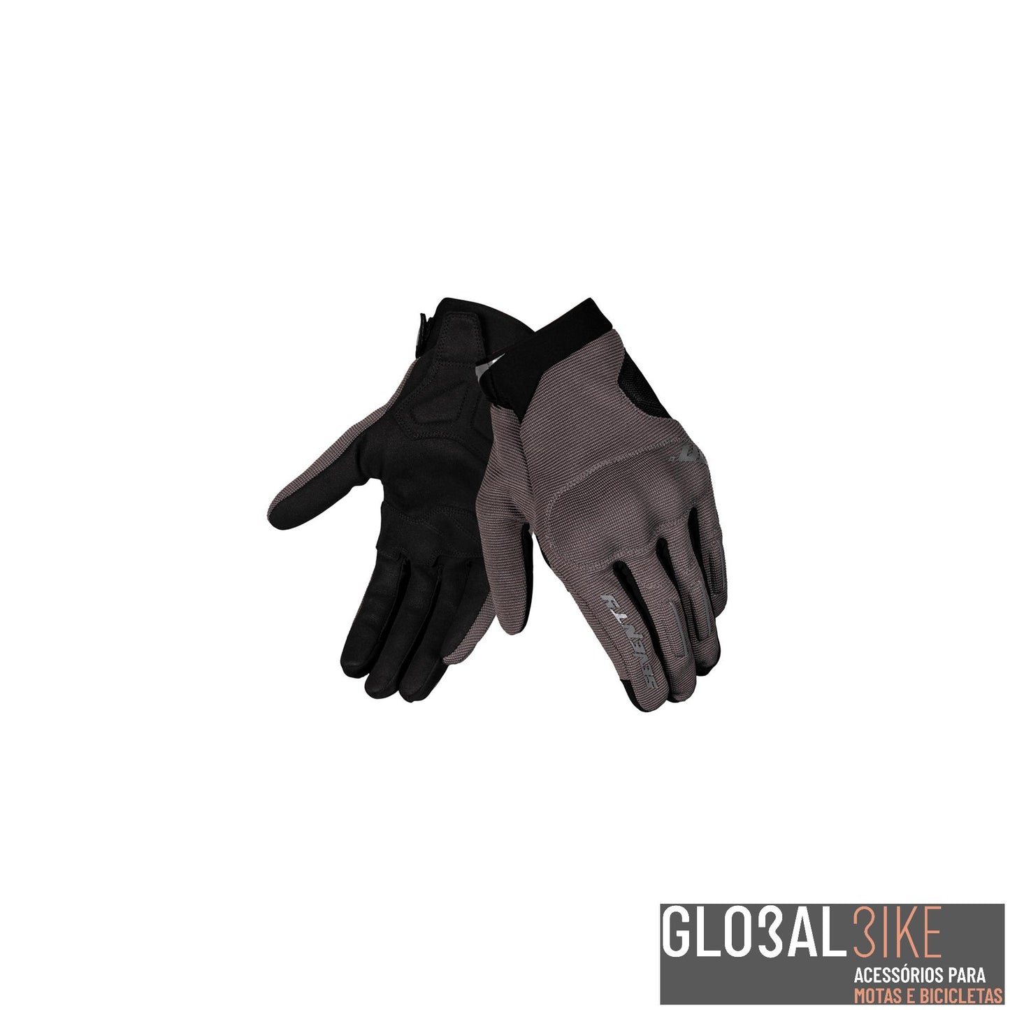 Luva Moto Verão SD-C40 Asphalt Urban Cinza Seventy