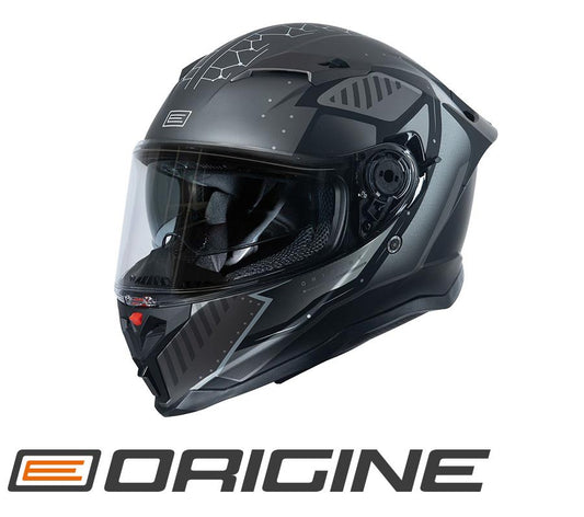 Capacete Force Bunker Cinza/Preto Mate Origine
