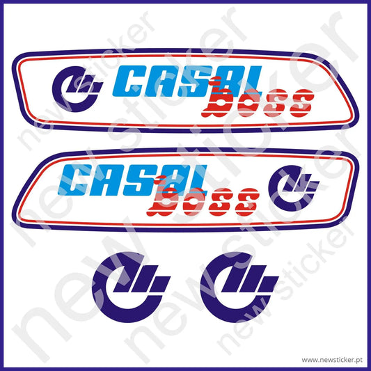 Kit Autocolantes Depósito Casal Boss