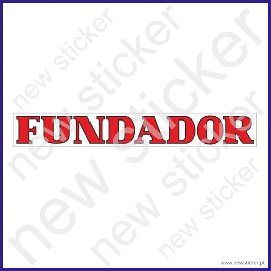Kit Autocolantes Fundador