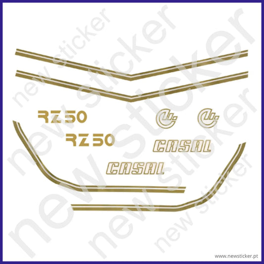 Kit Autocolantes Casal RZ50