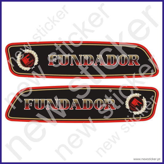 Kit Autocolantes Depósito Fundador