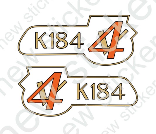 Kit Autocolantes Casal K184