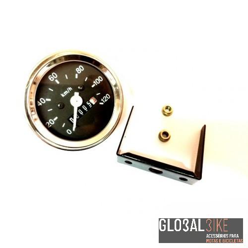 Conta Km Redondo 60mm