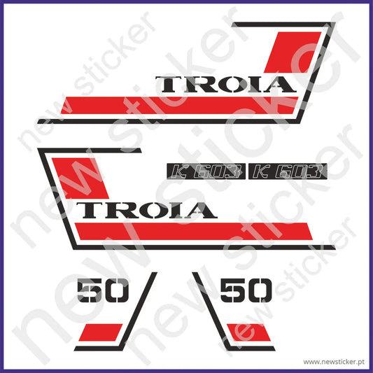 Kit Autocolantes Confersil Troia K603