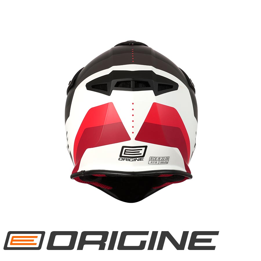 Capacete Hero MX Preto/Branco Mate Origine