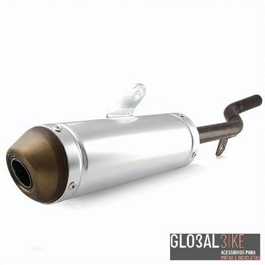 Silencioso Yamaha DTR125 Alum. Redondo 2006 Fire Box