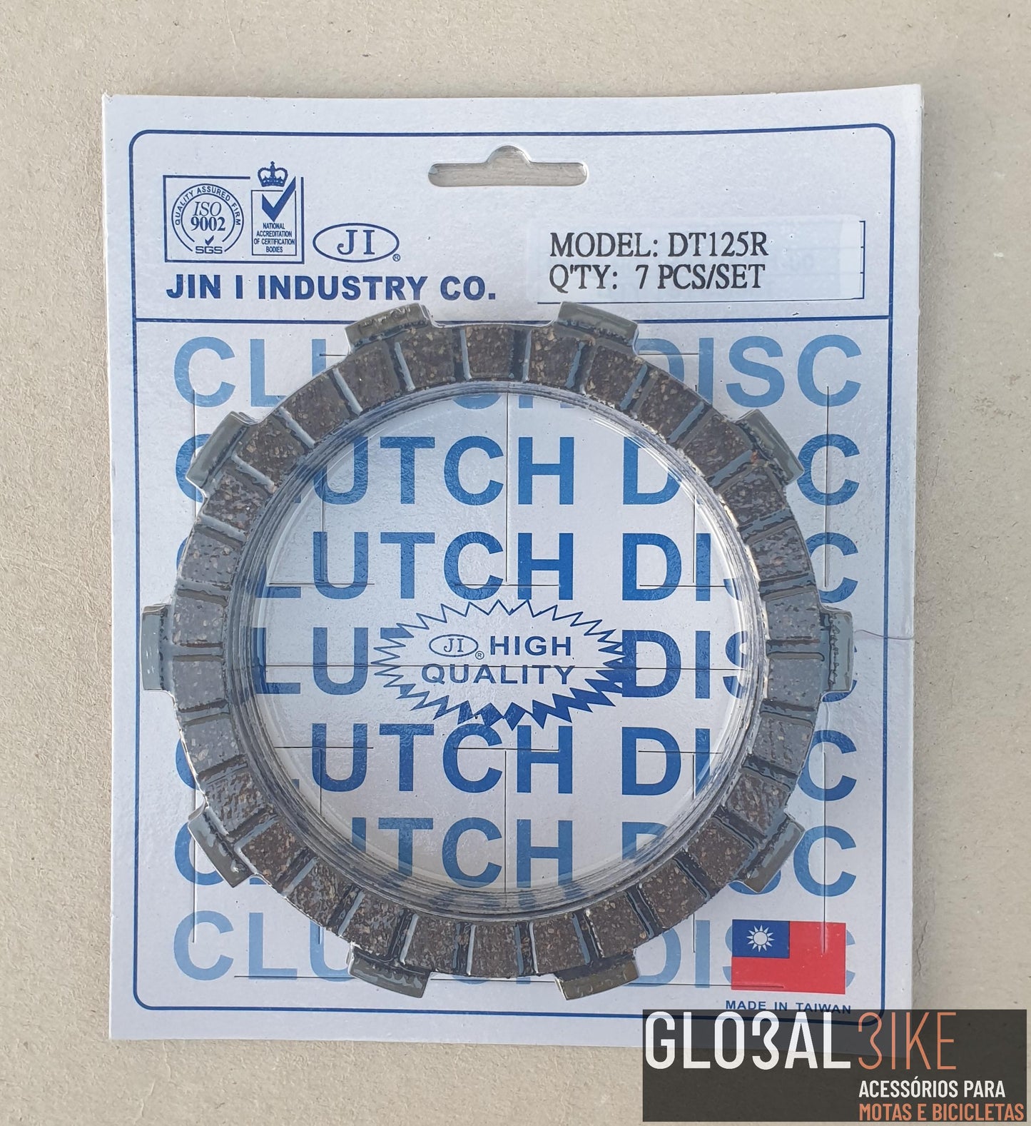 Disco Kit Embraiagem Yamaha DTR125