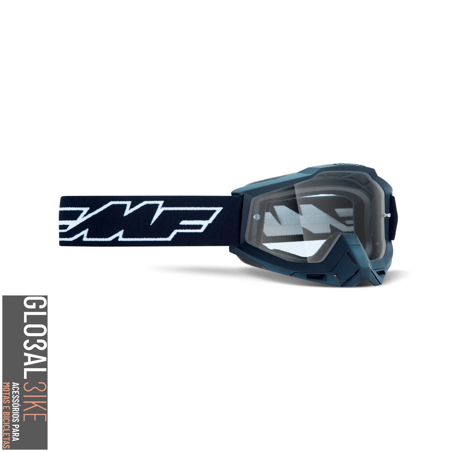 Oculos Motocross Powerbomb OTG Rocket Preto FMF
