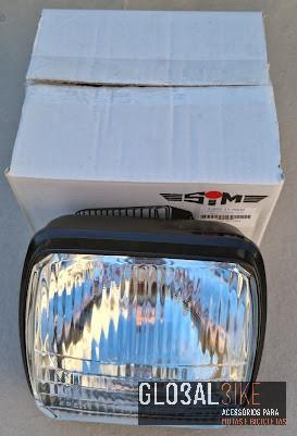 Farol Retangular Vidro Branco 202.11.0000 SIM