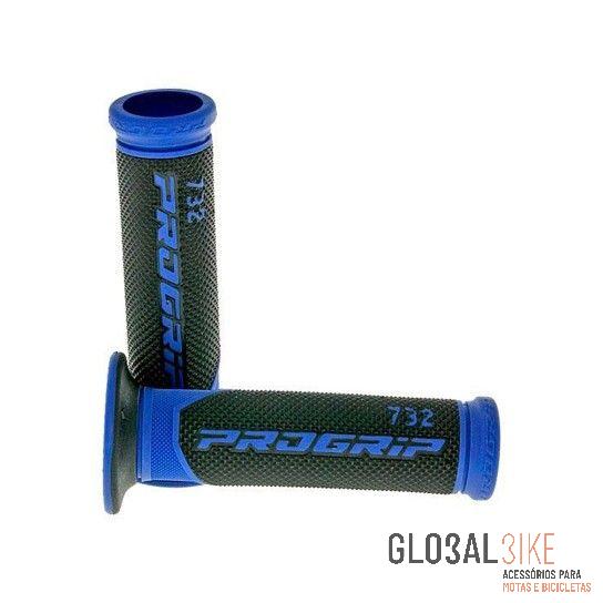 Punho Par Moto 732 Superbike Azul
