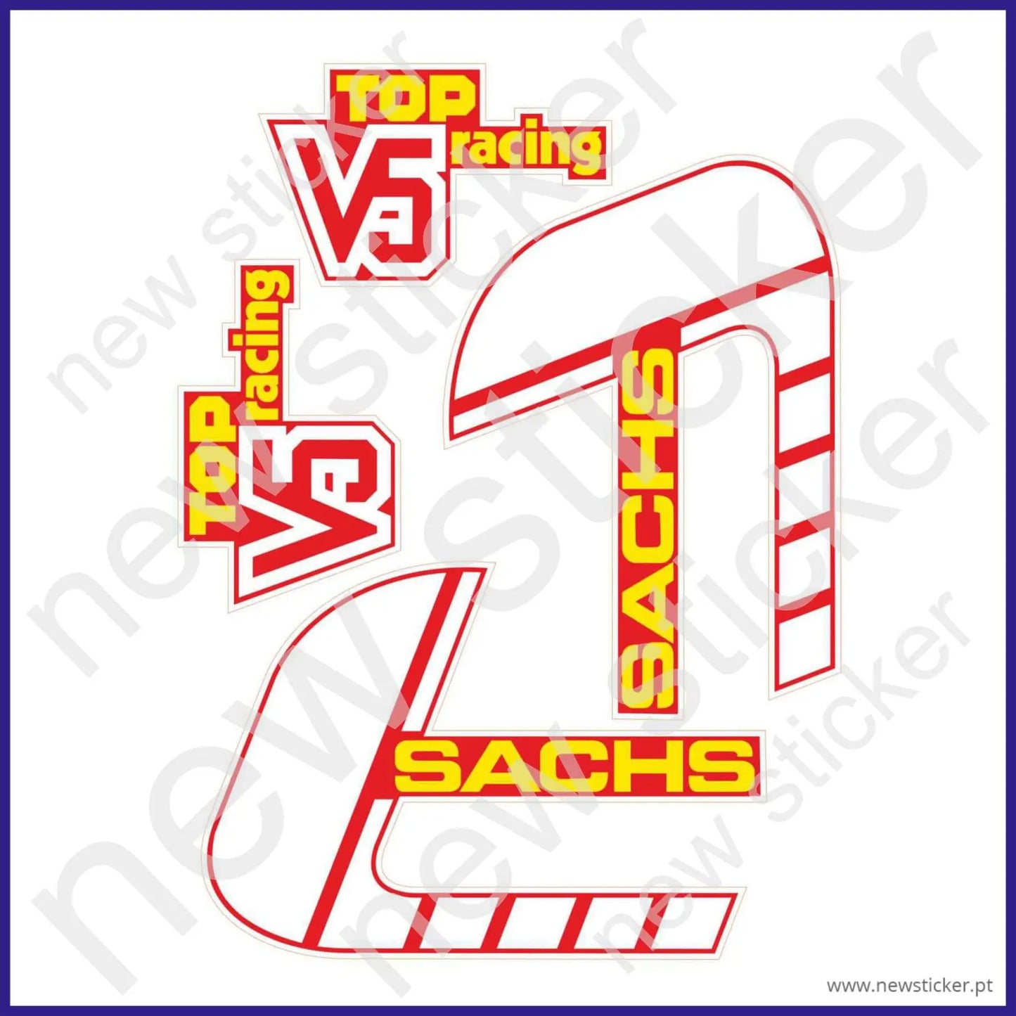 Kit Autocolantes Sachs Top Racing