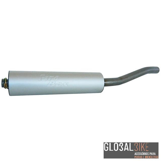 Silencioso Escape Yamaha DT50LC Alum Redondo FireBox