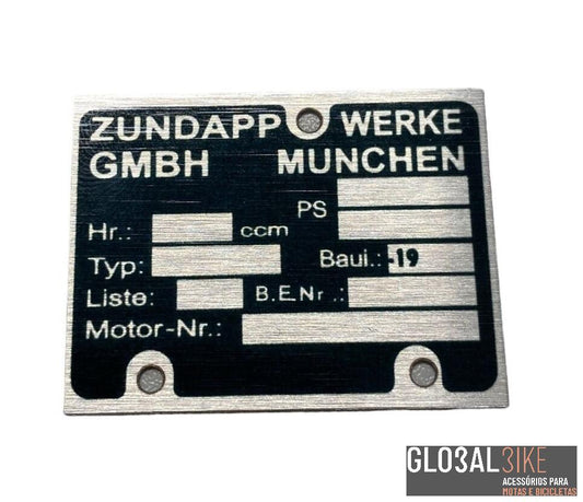 Chapa Motor Zundapp