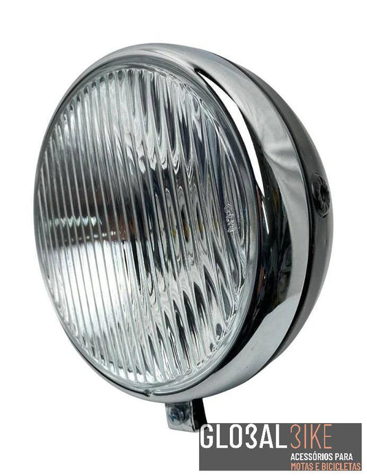 Farol M79 Guia S/Chave S/ Comutador Vidro Branco